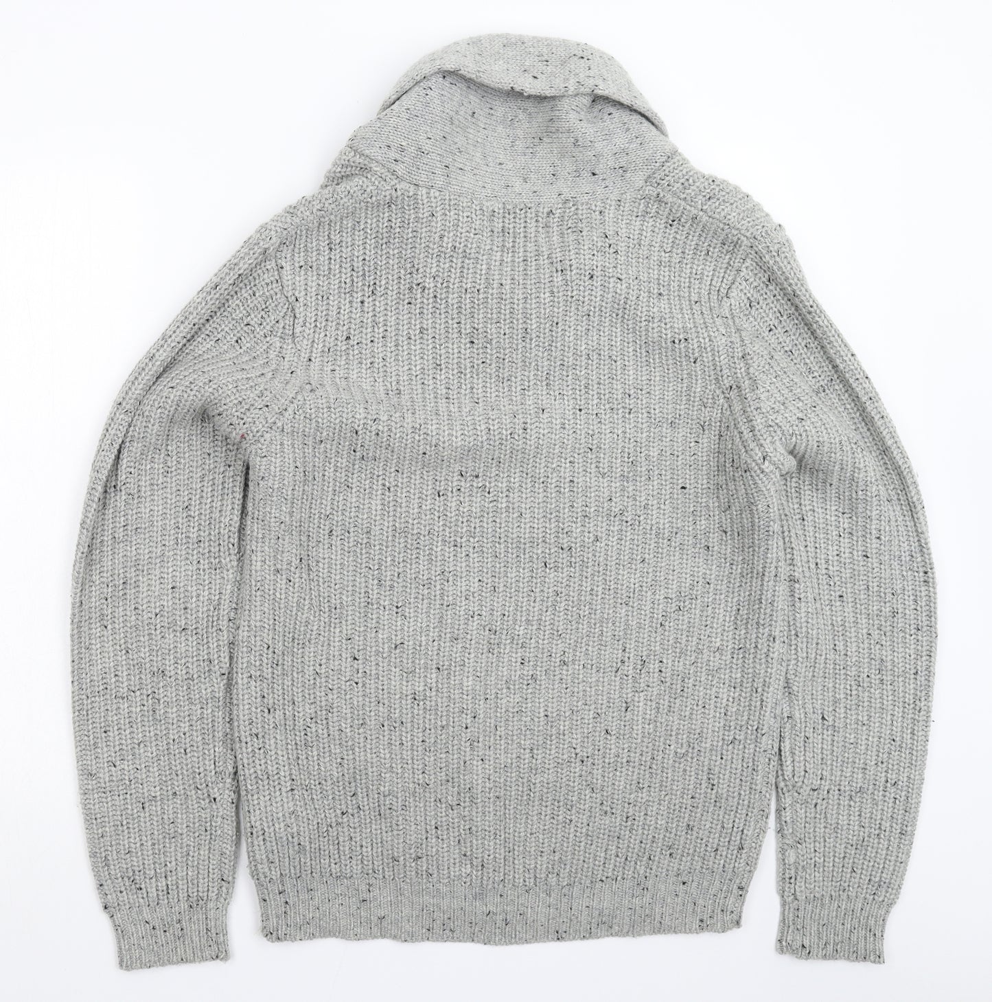 New Look Womens Grey  Knit Pullover Jumper Size L