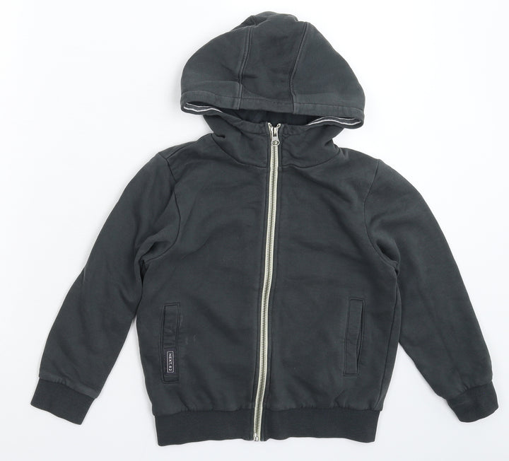 NEXT Boys Grey Full Zip Hoodie Size S