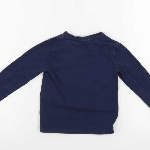 Little Bird  Girls Blue   Basic T-Shirt Size 3-4 Years  - Rainbow