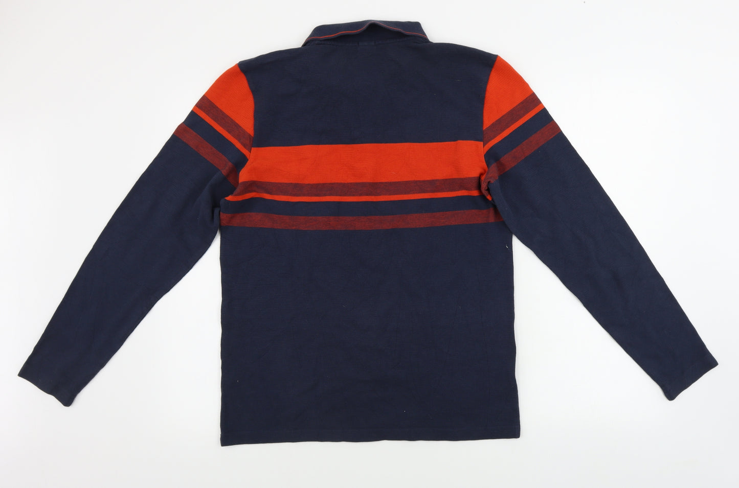 HUGO BOSS  Mens Blue Striped   Polo Size L