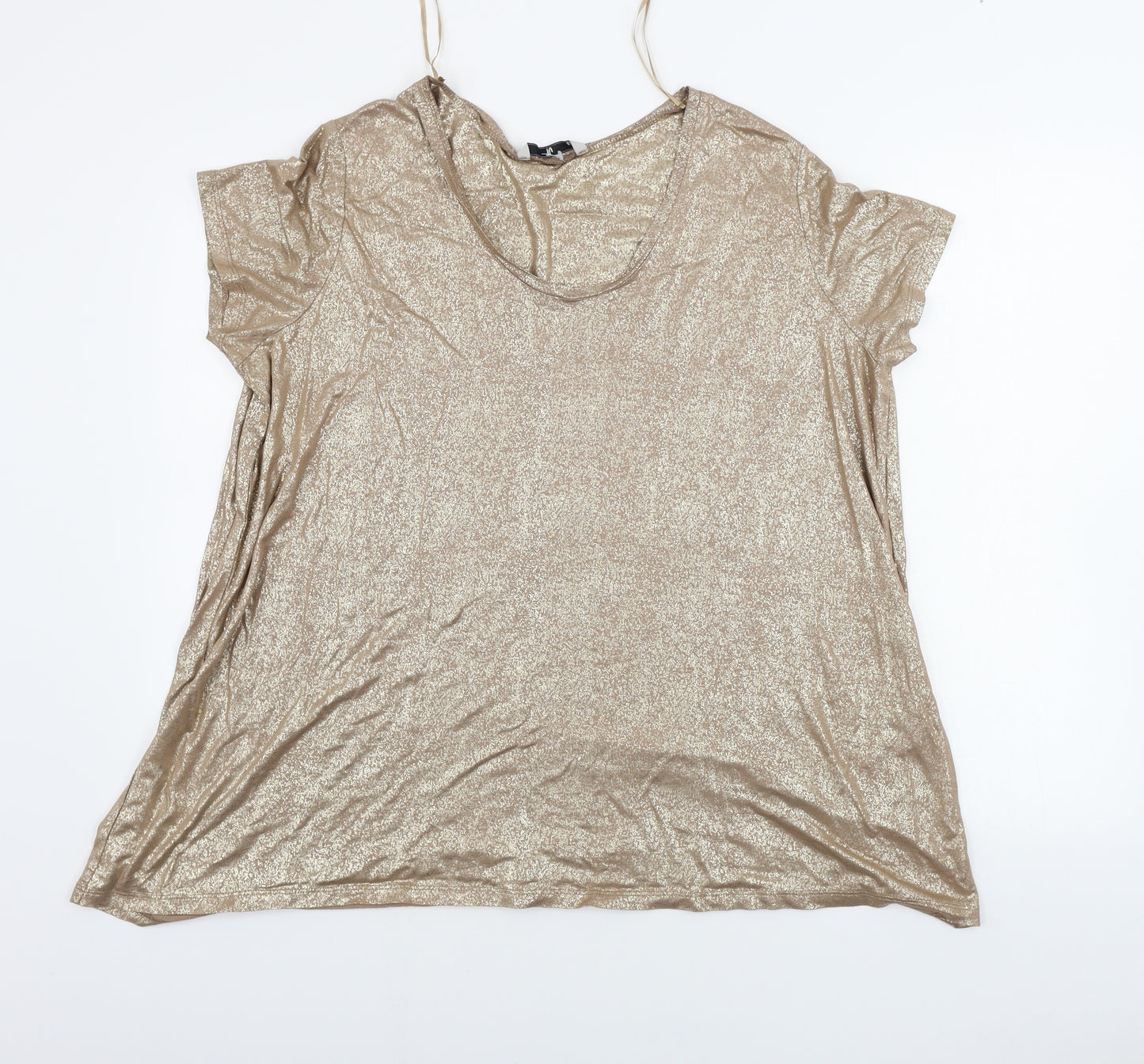 TU Womens Brown   Basic Blouse Size 20