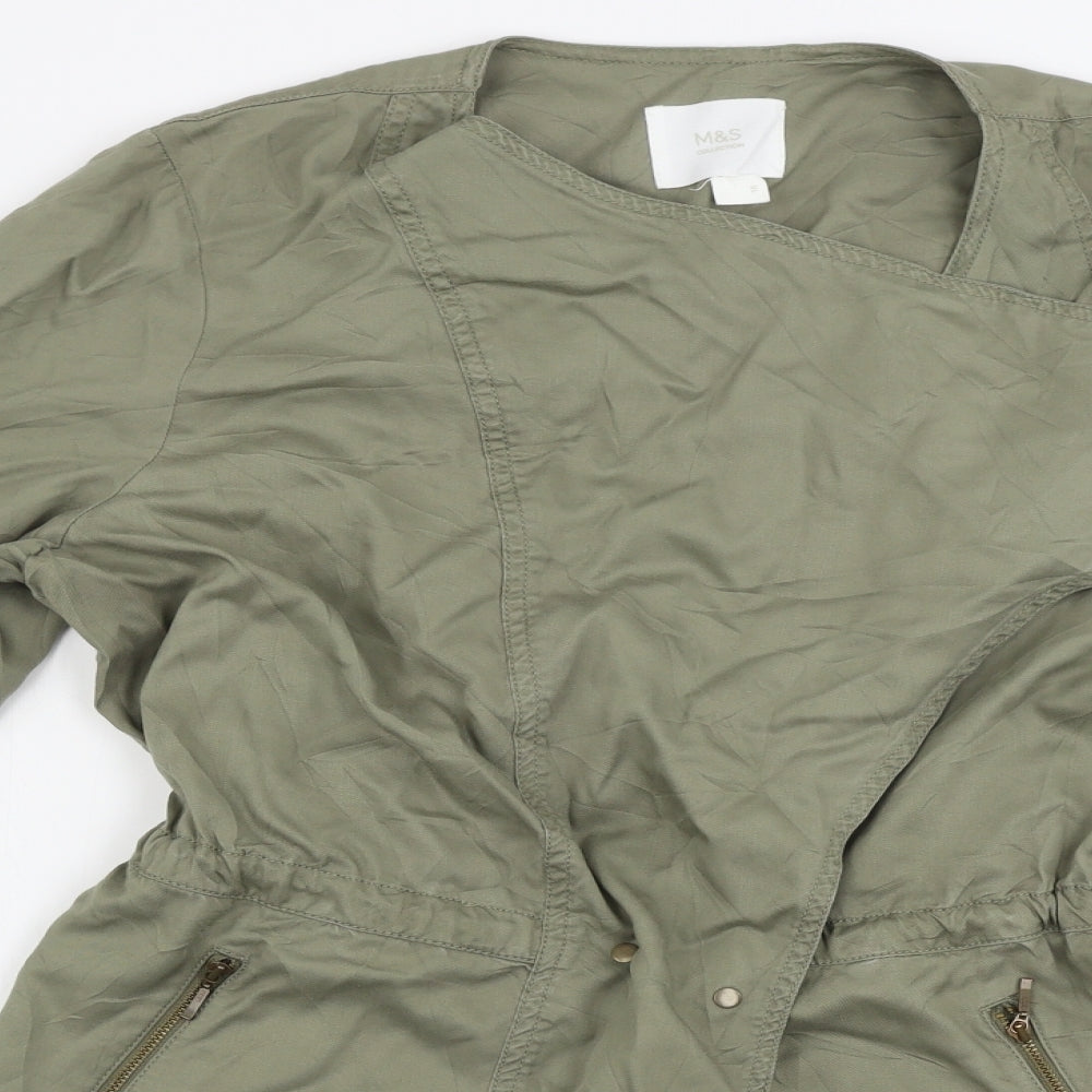 Marks and Spencer  Womens Green   Jacket Coat Size 16