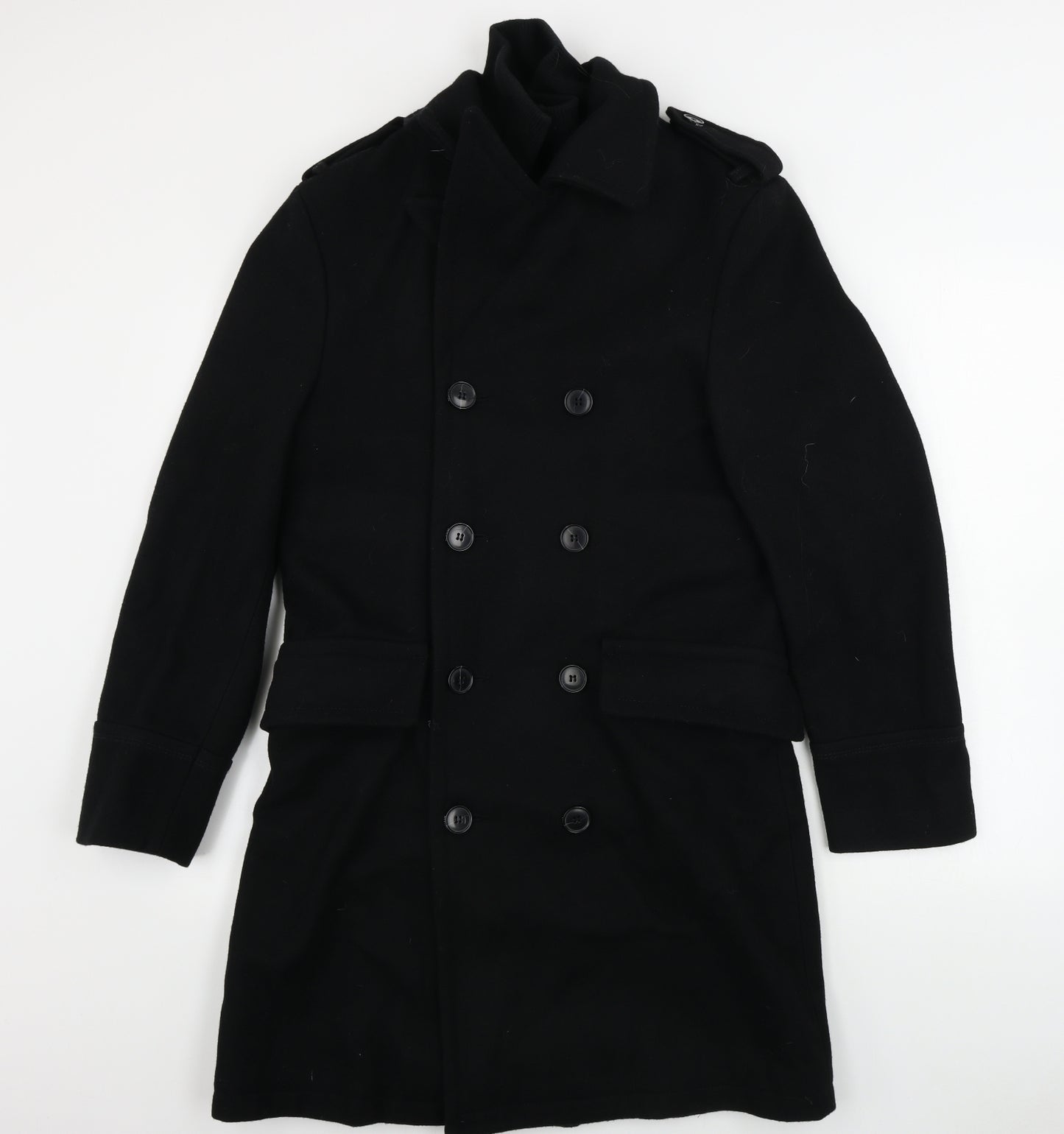 Linea Womens Black   Jacket Coat Size S