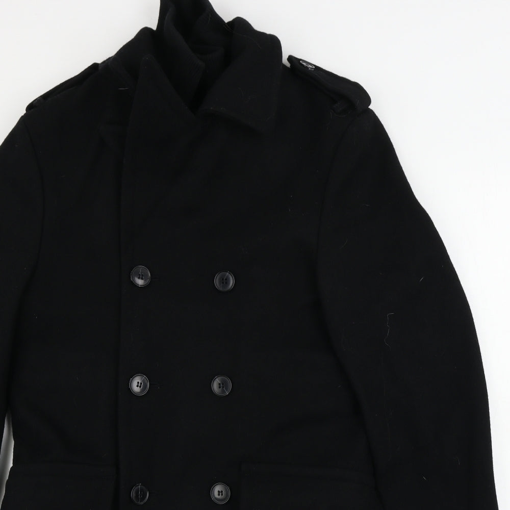 Linea Womens Black   Jacket Coat Size S