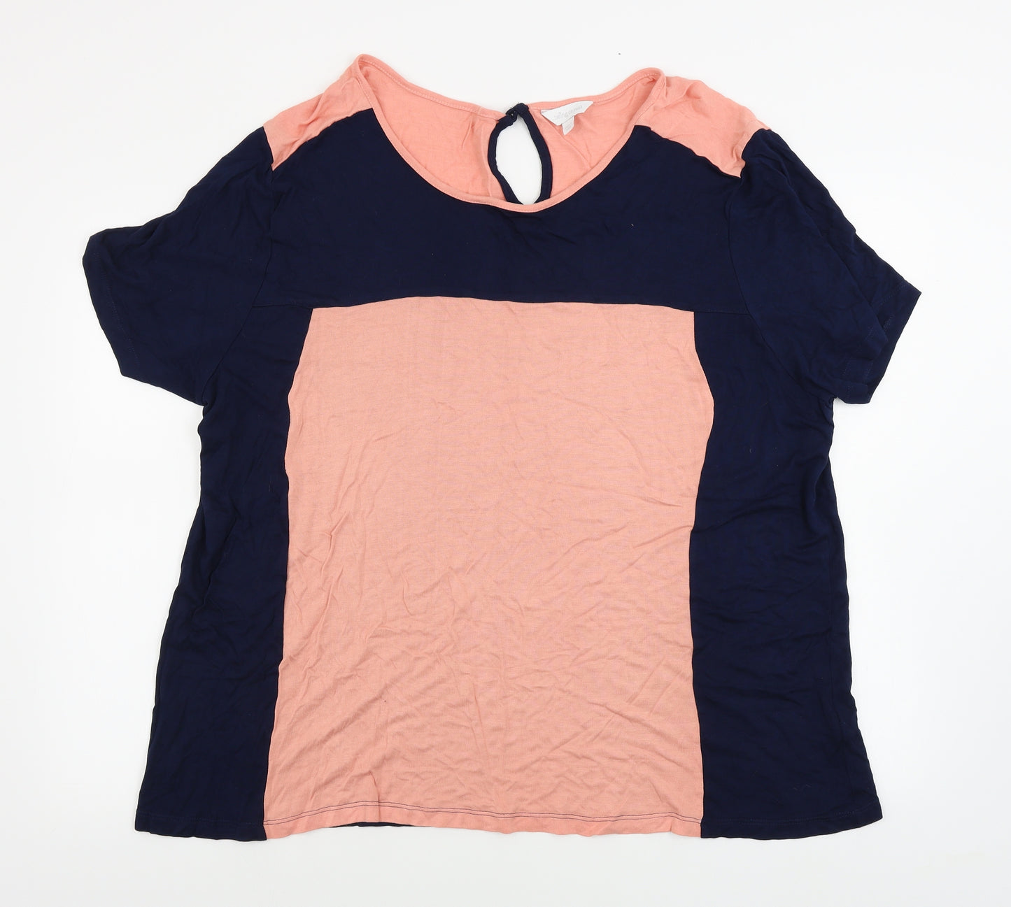 being casual   Womens Pink   Basic T-Shirt Size 24