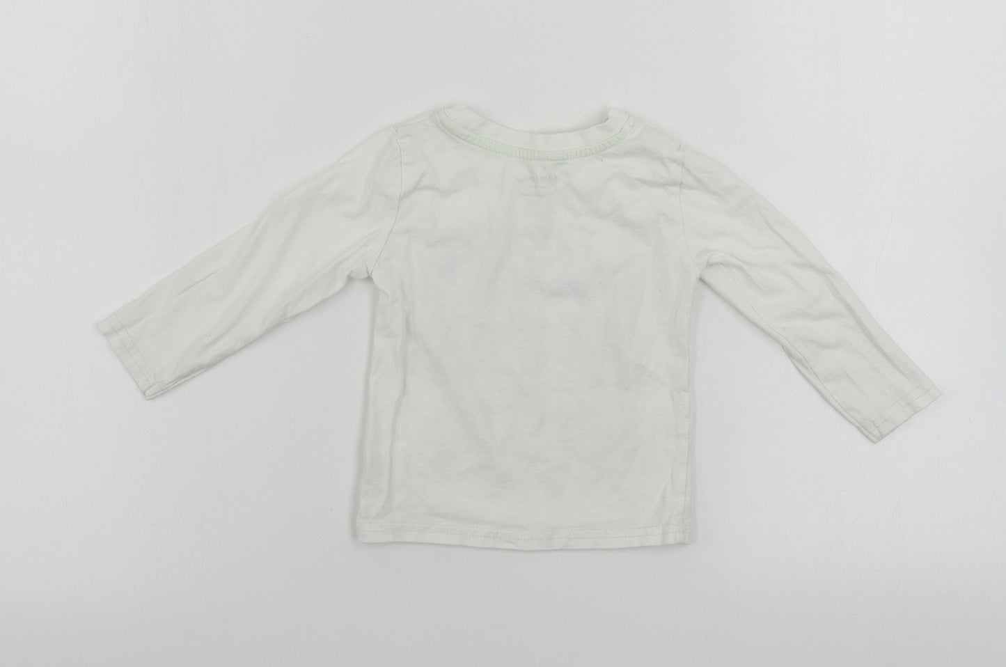 Primark  Boys White   Basic T-Shirt Size 12-18 Months