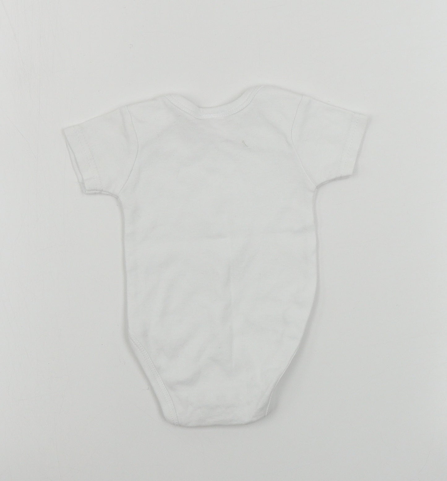 JUST TOO CUTE  Girls White   Babygrow One-Piece Size 0-3 Months
