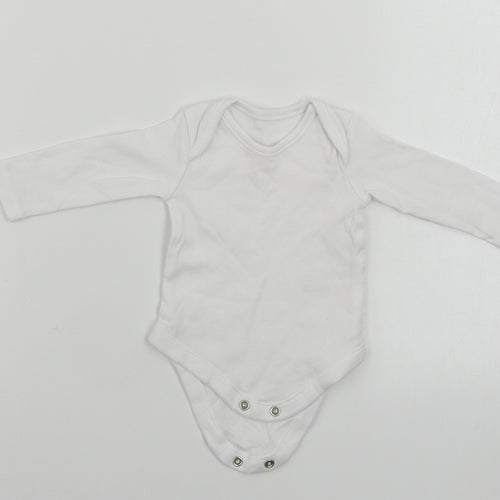 Nutmeg  Girls White   Babygrow One-Piece Size 0-3 Months