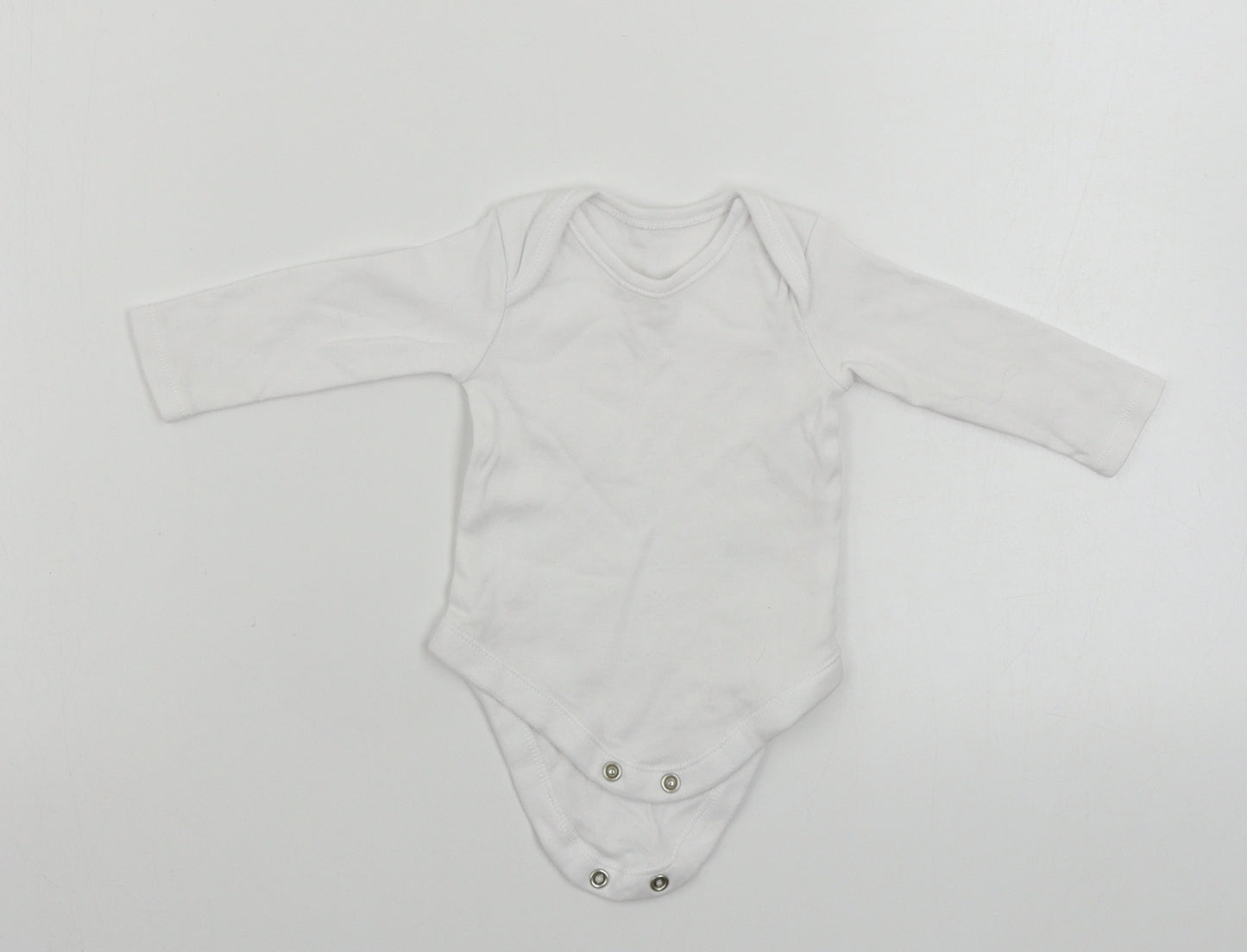 Nutmeg  Girls White   Babygrow One-Piece Size 0-3 Months