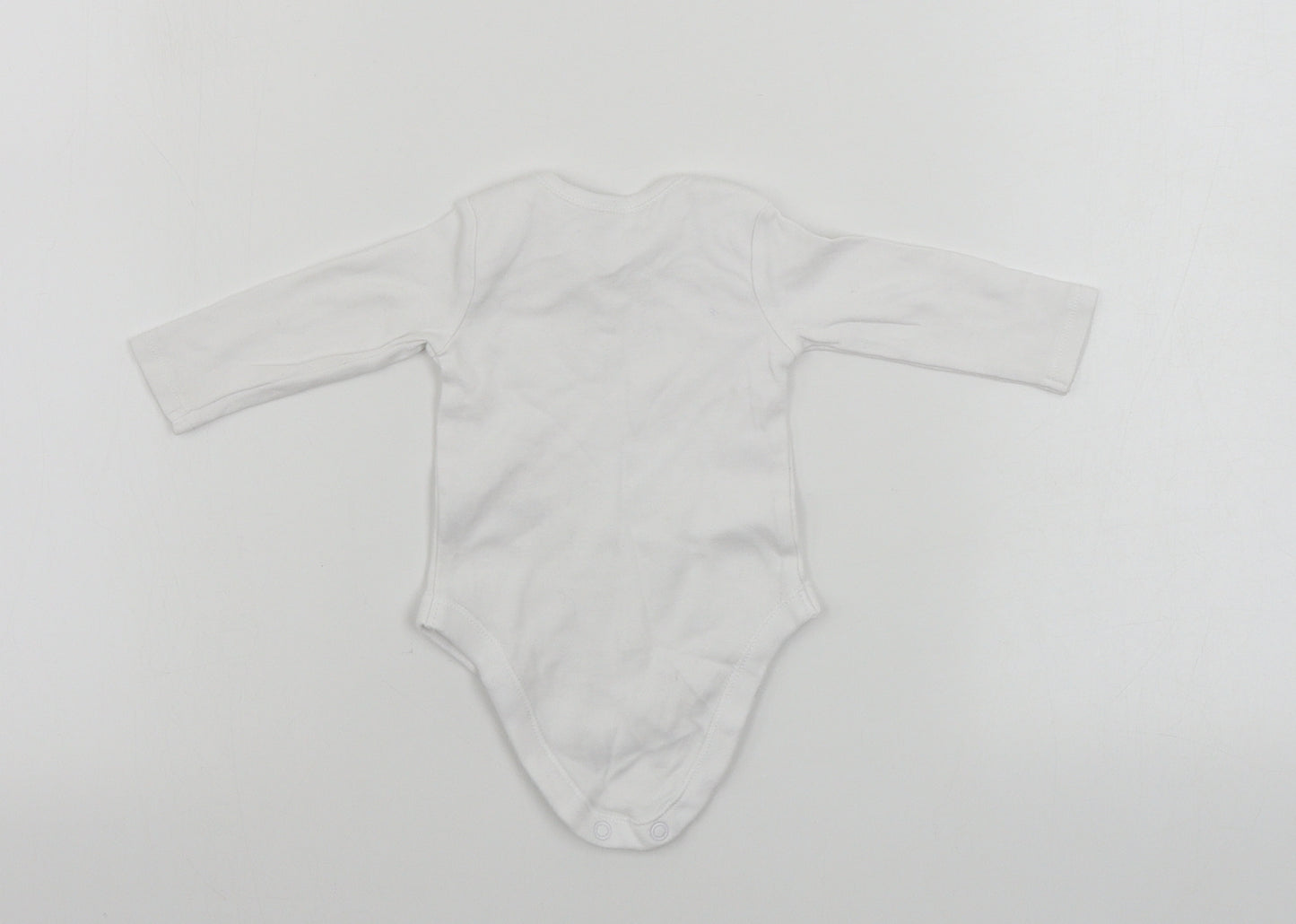 Nutmeg  Girls White   Babygrow One-Piece Size 0-3 Months