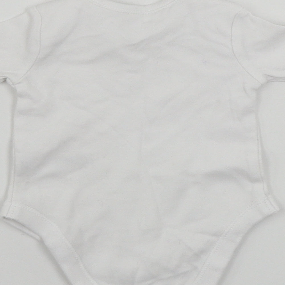 Nutmeg  Girls White   Babygrow One-Piece Size 0-3 Months