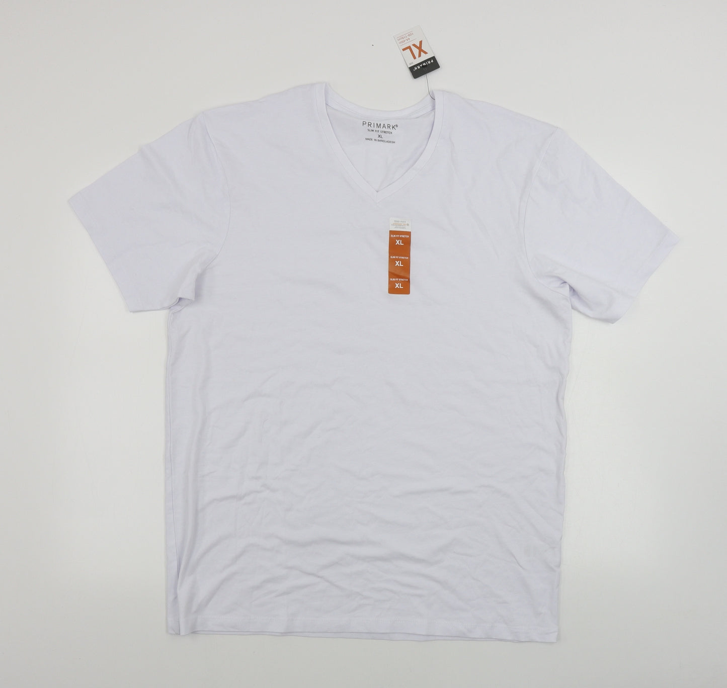 Primark  Mens White    T-Shirt Size XL