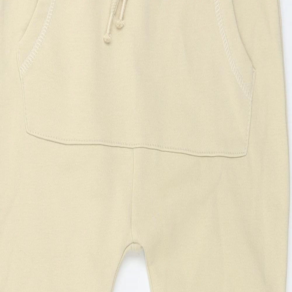 George  Boys Beige   Sweatpants Trousers Size 5-6 Years