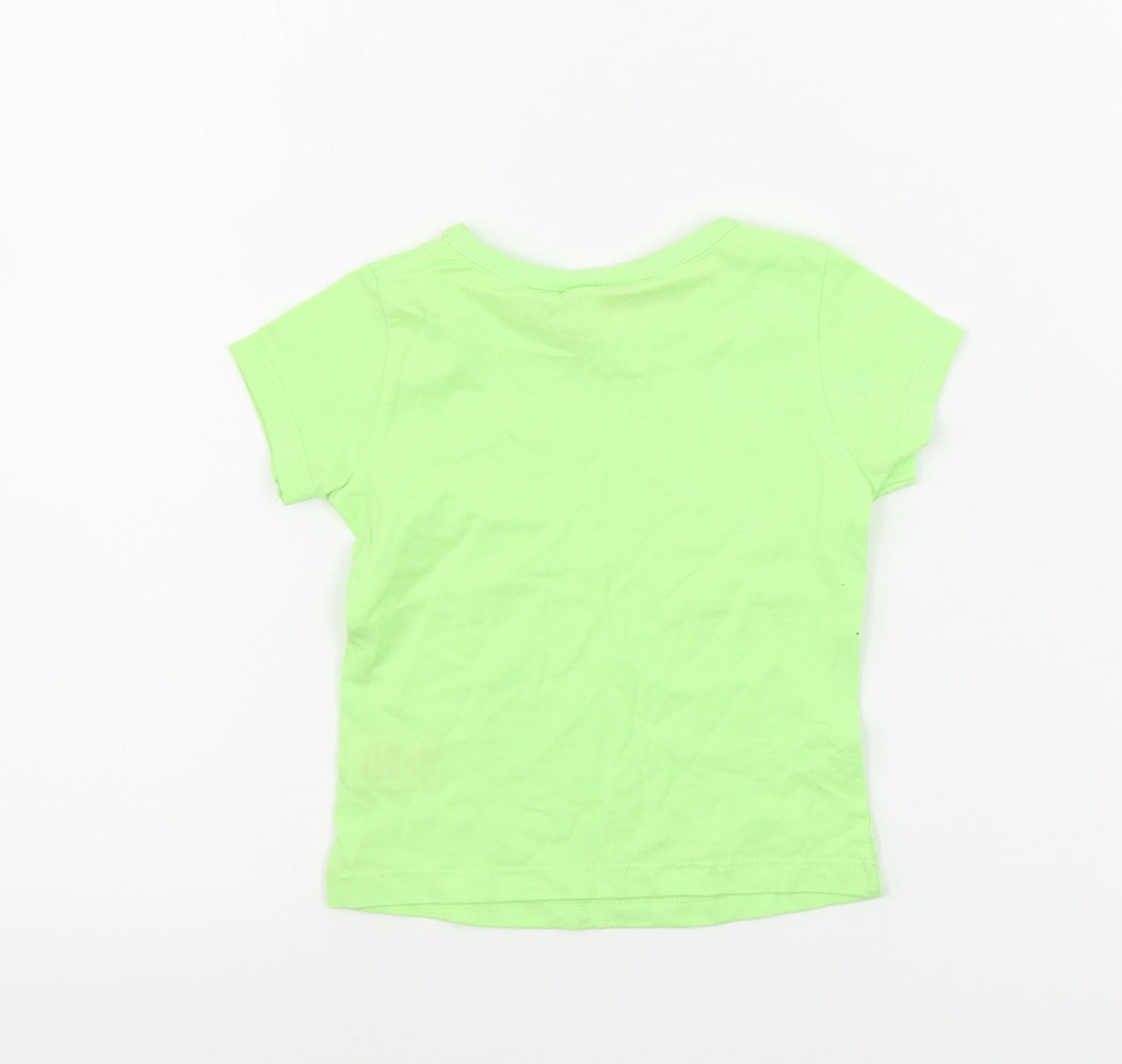 Cherokee Girls Green   Basic T-Shirt Size 12-18 Months