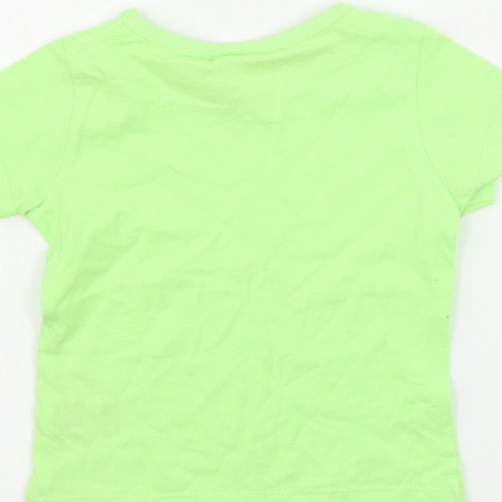 Cherokee Girls Green   Basic T-Shirt Size 12-18 Months