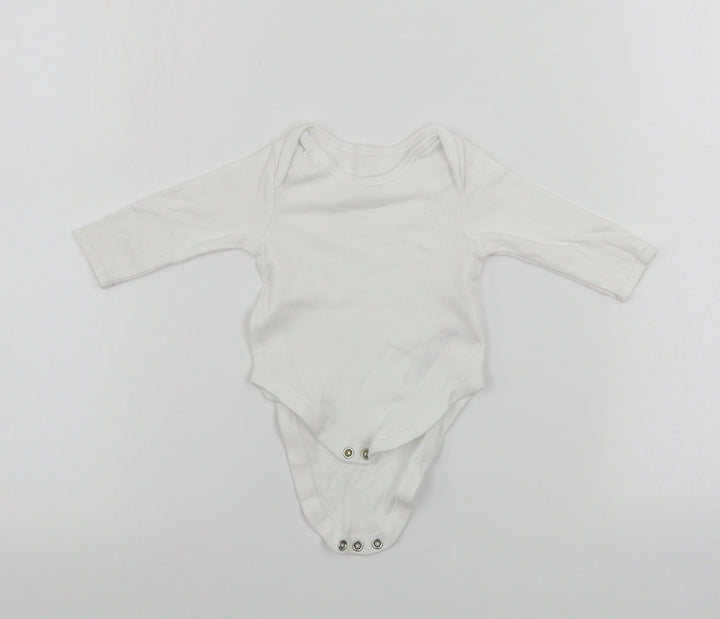 Primark  Baby White   Babygrow One-Piece Size 0-3 Months