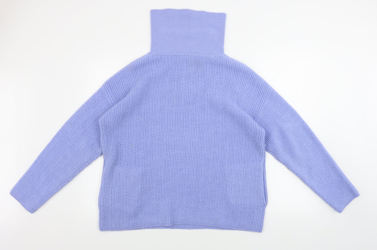 Crew Clothing  Womens Blue   Henley Jumper Size L