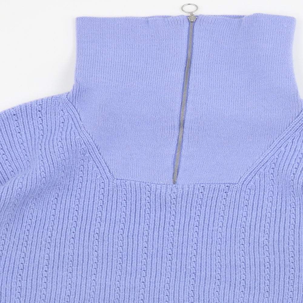 Crew Clothing  Womens Blue   Henley Jumper Size L