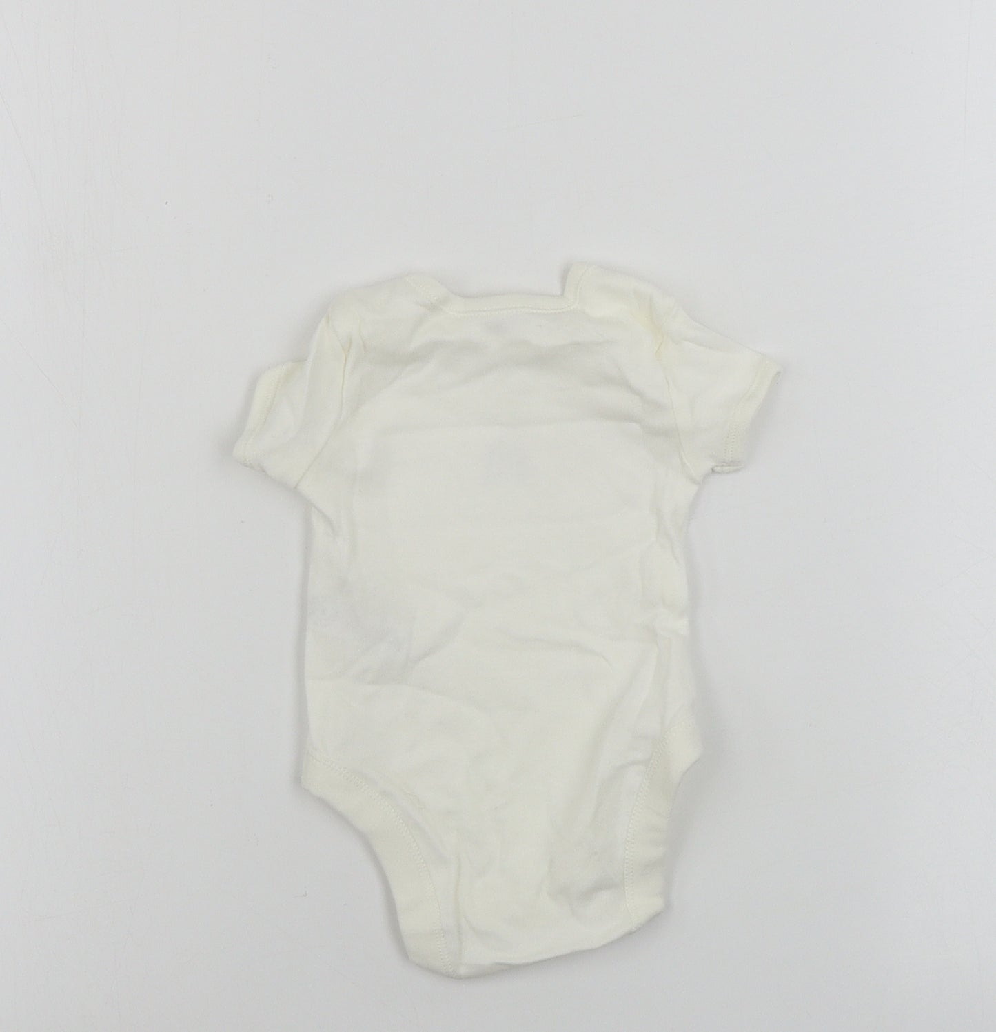 George  Baby Beige   Babygrow One-Piece Size 0-3 Months