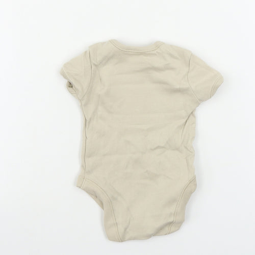 George Boys Brown   Babygrow One-Piece Size 0-3 Months