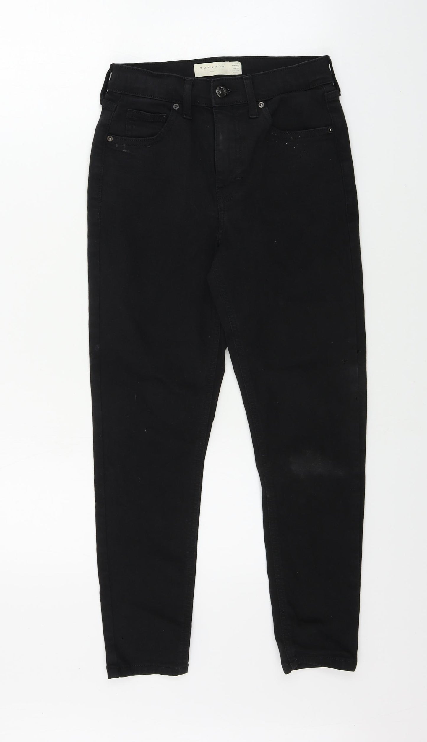 Topshop  Womens Black   Skinny Jeans Size 26 in L28 in