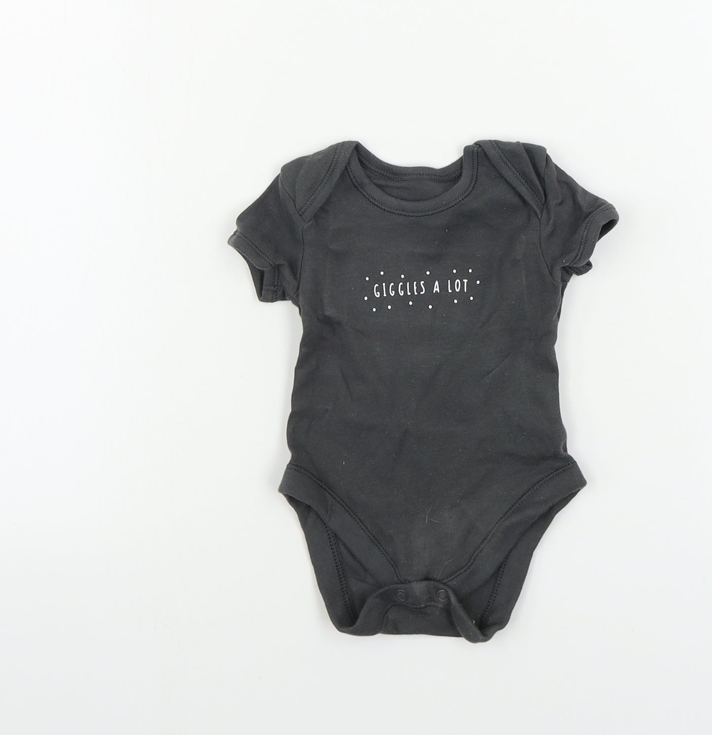 George  Baby Grey   Babygrow One-Piece Size 0-3 Months