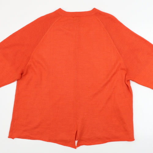 BE YOU  Womens Red   Pullover Jumper Size 16