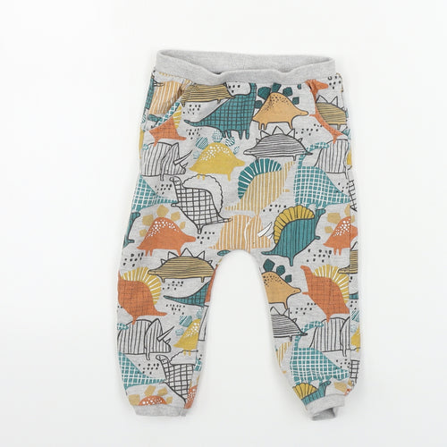TU  Grey Geometric  Sweatpants Trousers Size 9-12 Months