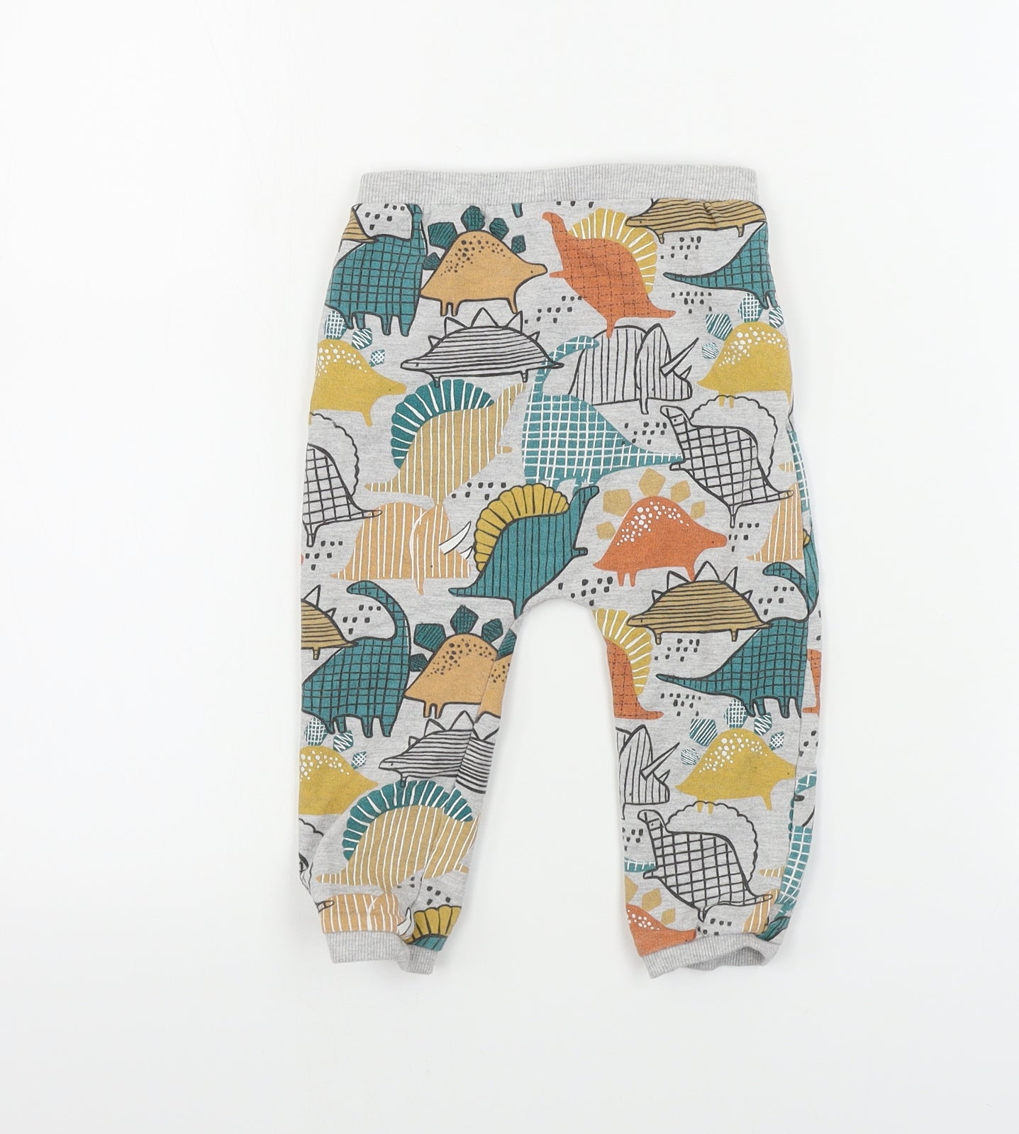 TU  Grey Geometric  Sweatpants Trousers Size 9-12 Months