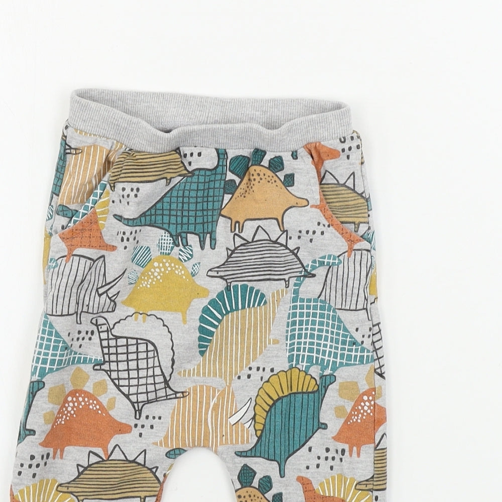 TU  Grey Geometric  Sweatpants Trousers Size 9-12 Months