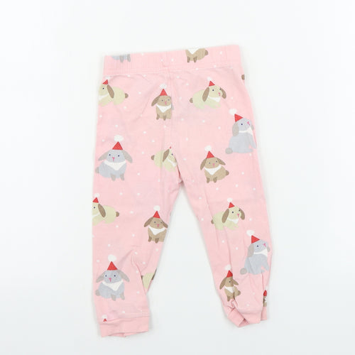 Marks and Spencer  Girls Pink   Sweatpants Trousers Size 2 Years