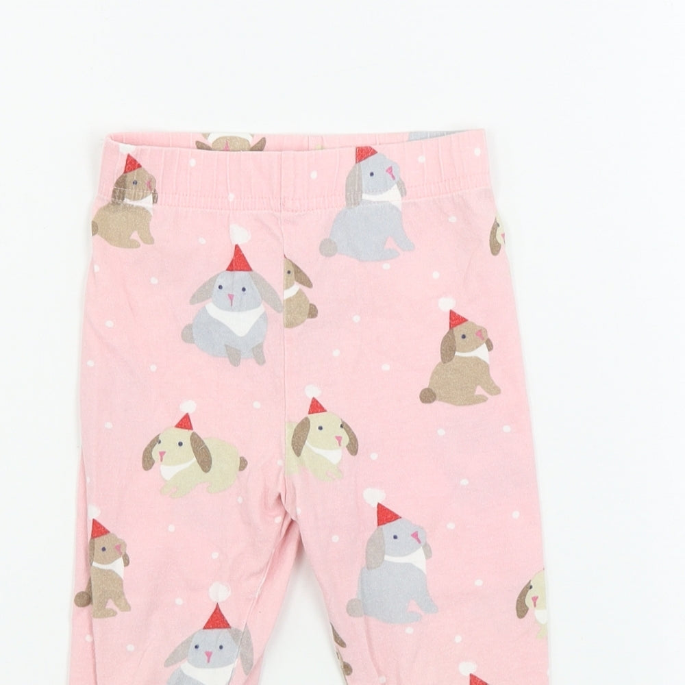 Marks and Spencer  Girls Pink   Sweatpants Trousers Size 2 Years