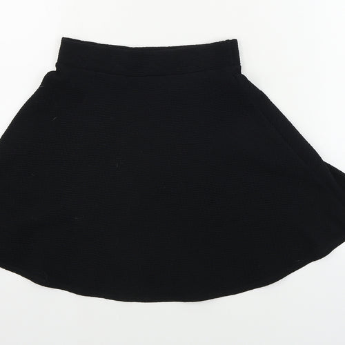 Candy Couture  Girls Black   A-Line Skirt Size 14 Years