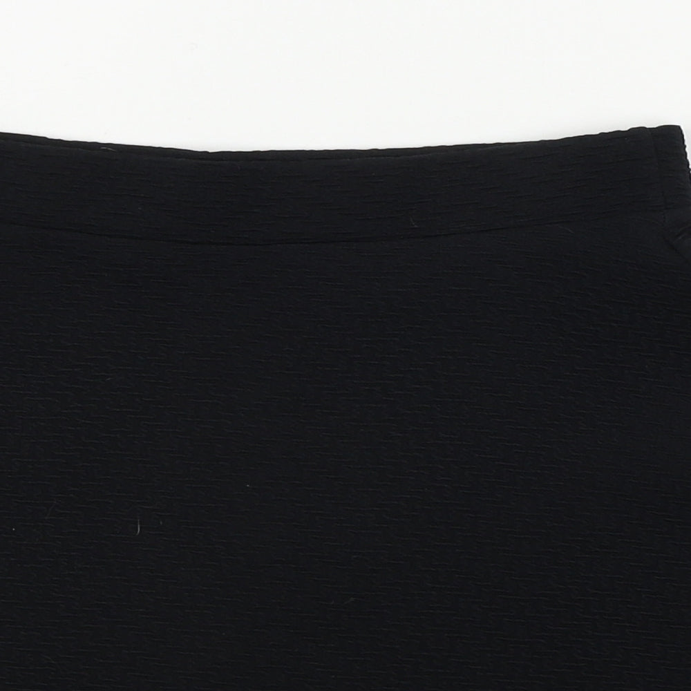 Candy Couture  Girls Black   A-Line Skirt Size 14 Years