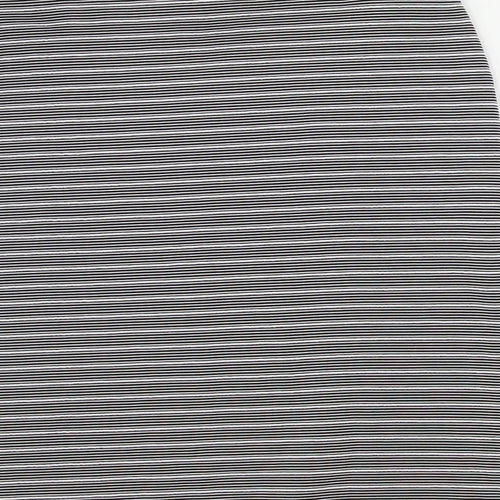 inocence Womens Grey Striped  Bandage Skirt Size 12