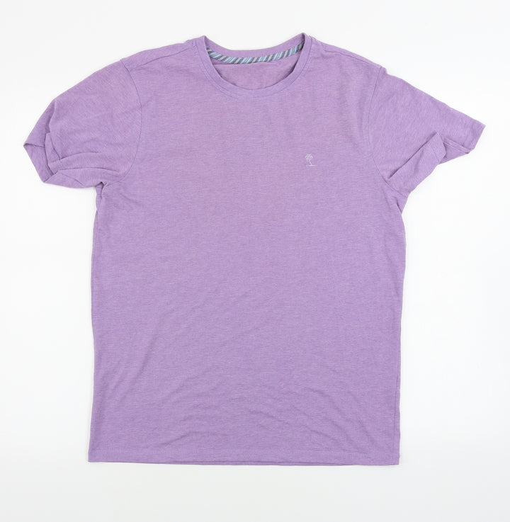 George Mens Purple T-Shirt Size S