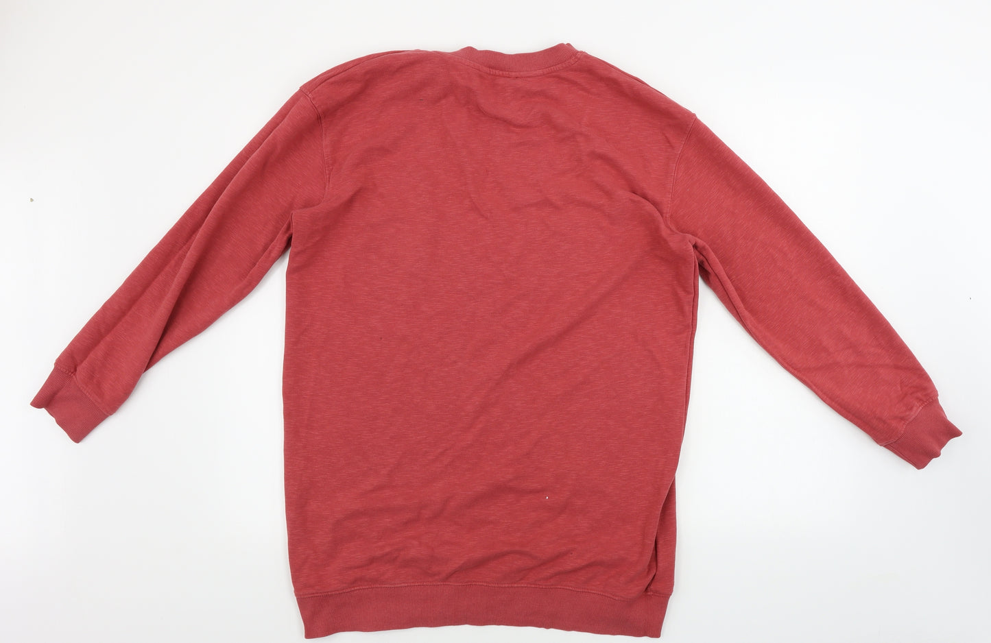 George  Mens Red   Pullover Jumper Size M