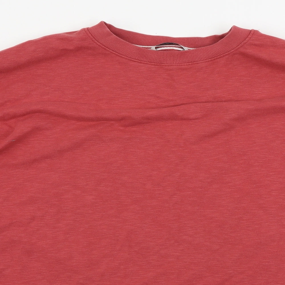 George  Mens Red   Pullover Jumper Size M