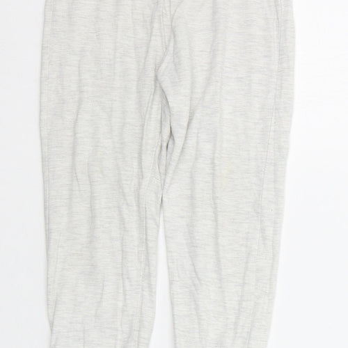Disney Girls Grey Solid  Top Pyjama Pants Size 3-4 Years