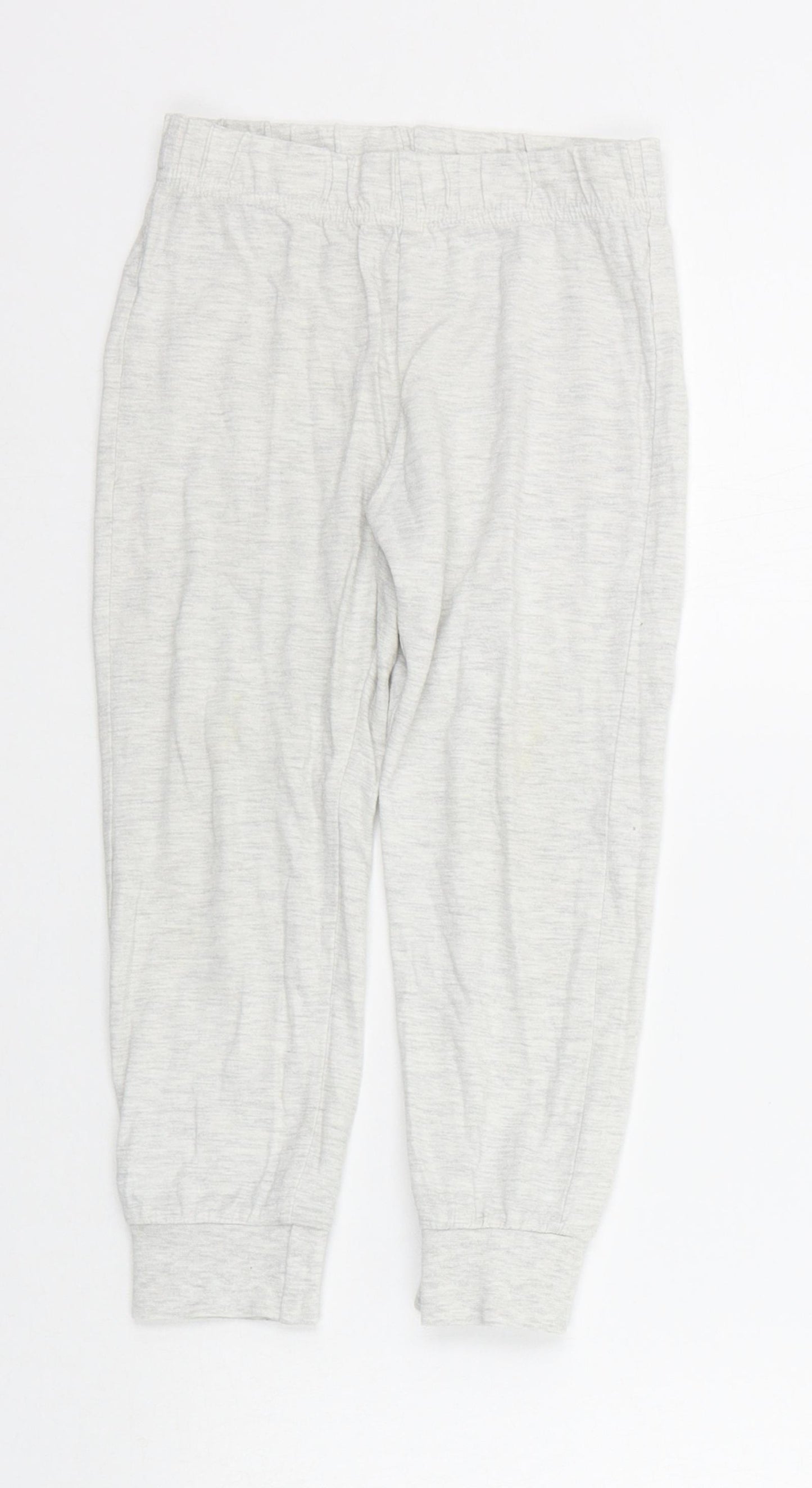 Disney Girls Grey Solid  Top Pyjama Pants Size 3-4 Years