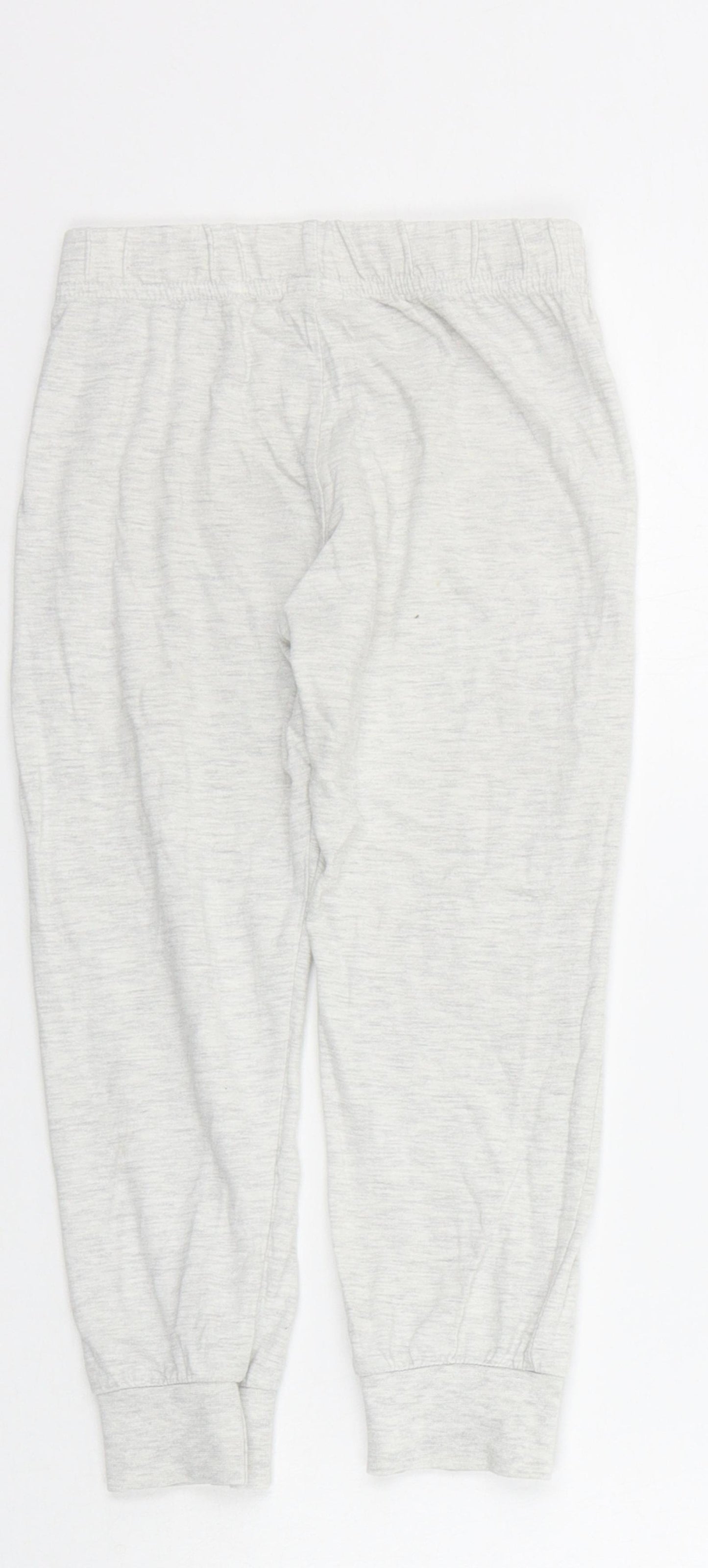 Disney Girls Grey Solid  Top Pyjama Pants Size 3-4 Years