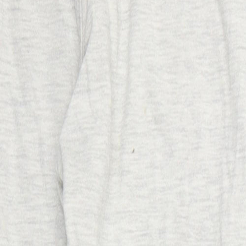 Disney Girls Grey Solid  Top Pyjama Pants Size 3-4 Years