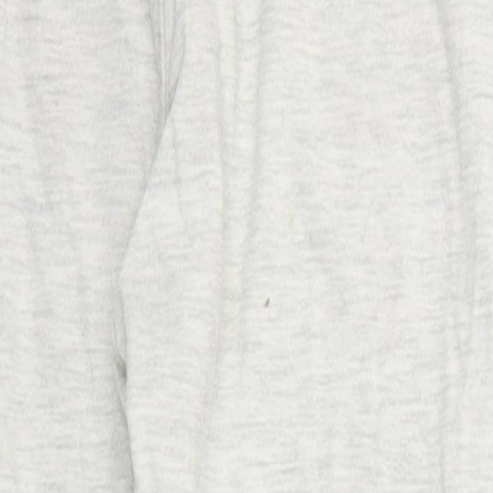 Disney Girls Grey Solid  Top Pyjama Pants Size 3-4 Years