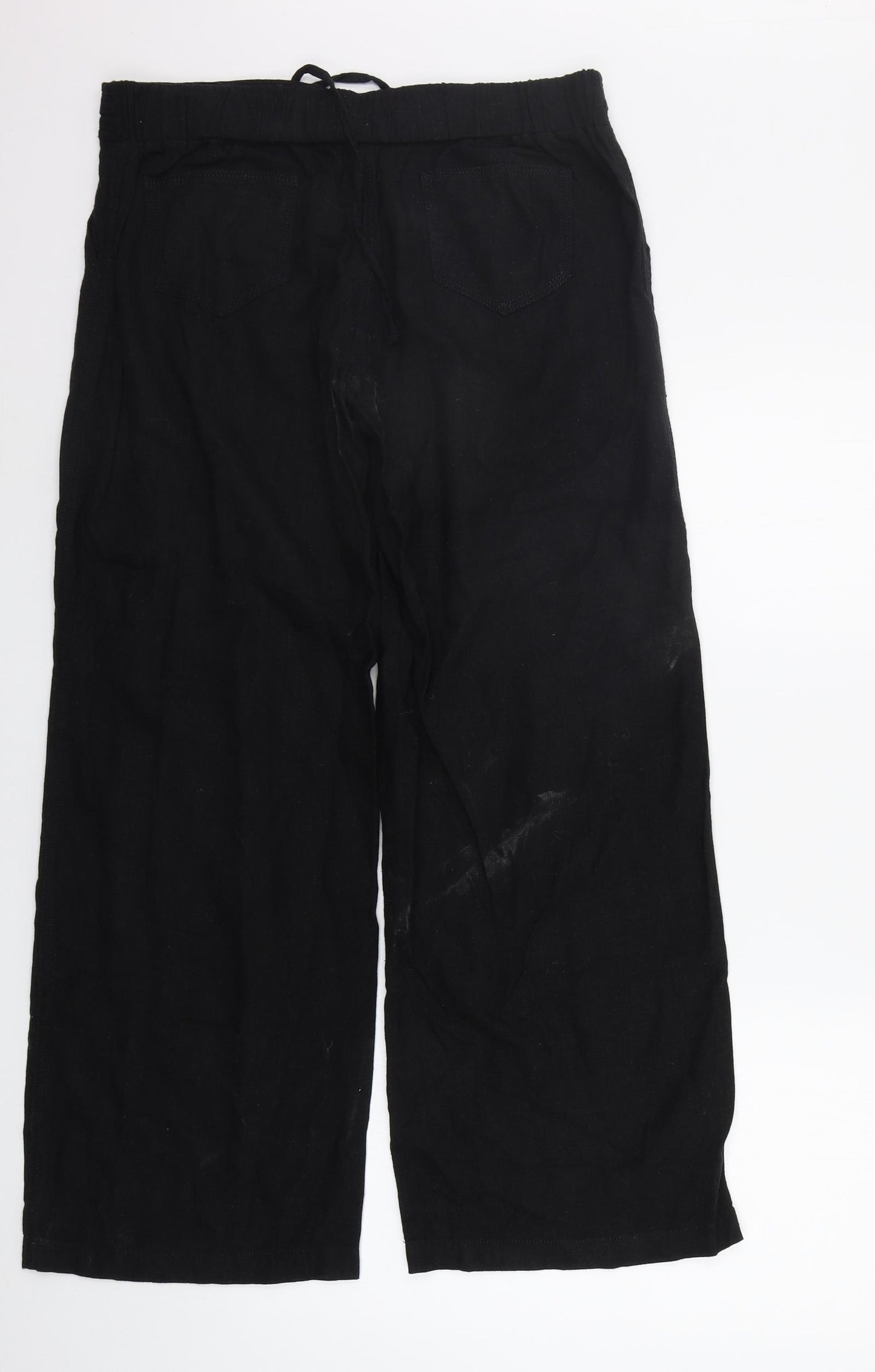 INTUITION  Womens Black   Trousers  Size 14 L28 in