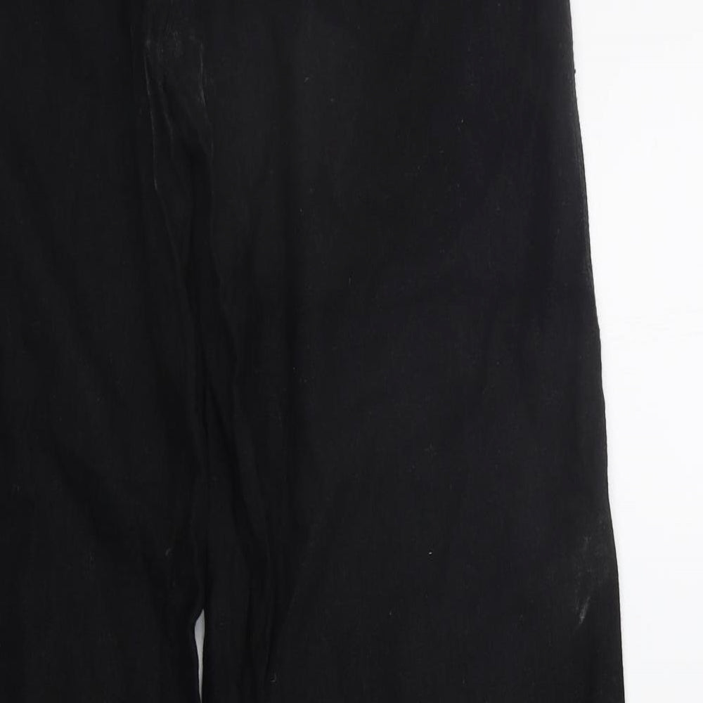 INTUITION  Womens Black   Trousers  Size 14 L28 in