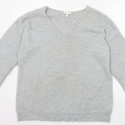 Topshop Womens Black   Pullover Jumper Size S