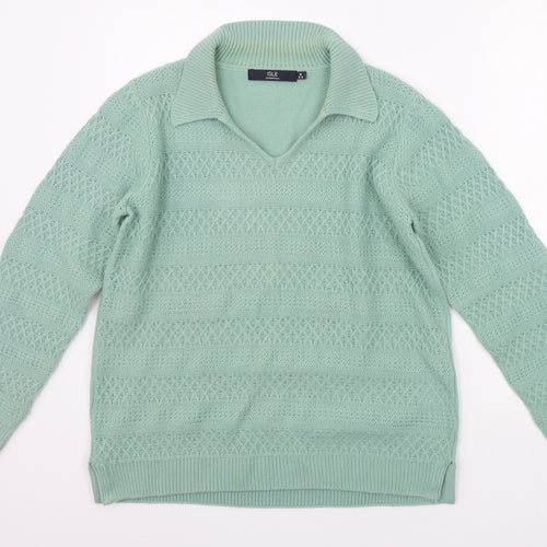 EWM Womens Gold   Pullover Jumper Size M