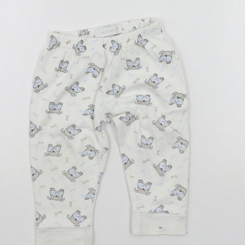 Earlydays Baby Beige Geometric  Jogger Leggings Size 6-9 Months