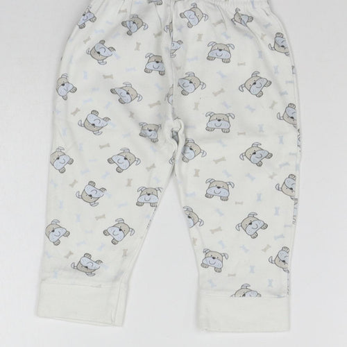 Earlydays Baby Beige Geometric  Jogger Leggings Size 6-9 Months