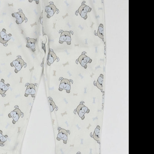 Earlydays Baby Beige Geometric  Jogger Leggings Size 6-9 Months
